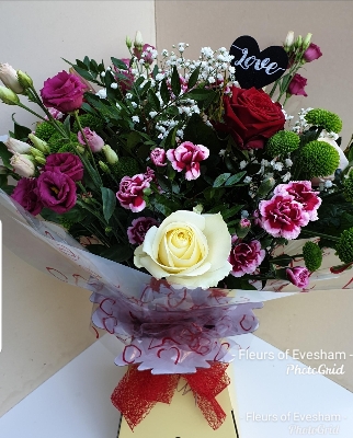 Florist Choice Valentines Aqua Pack