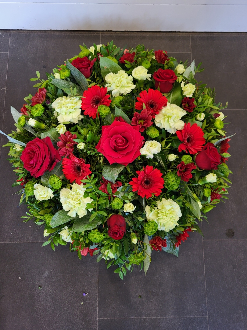 Rose and Germini Posy Pad