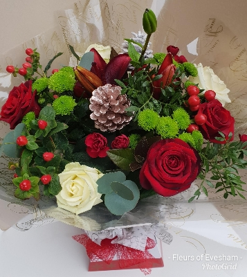 Florist Choice Christmas Aqua Pack