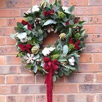 Luxe Christmas Door Wreath