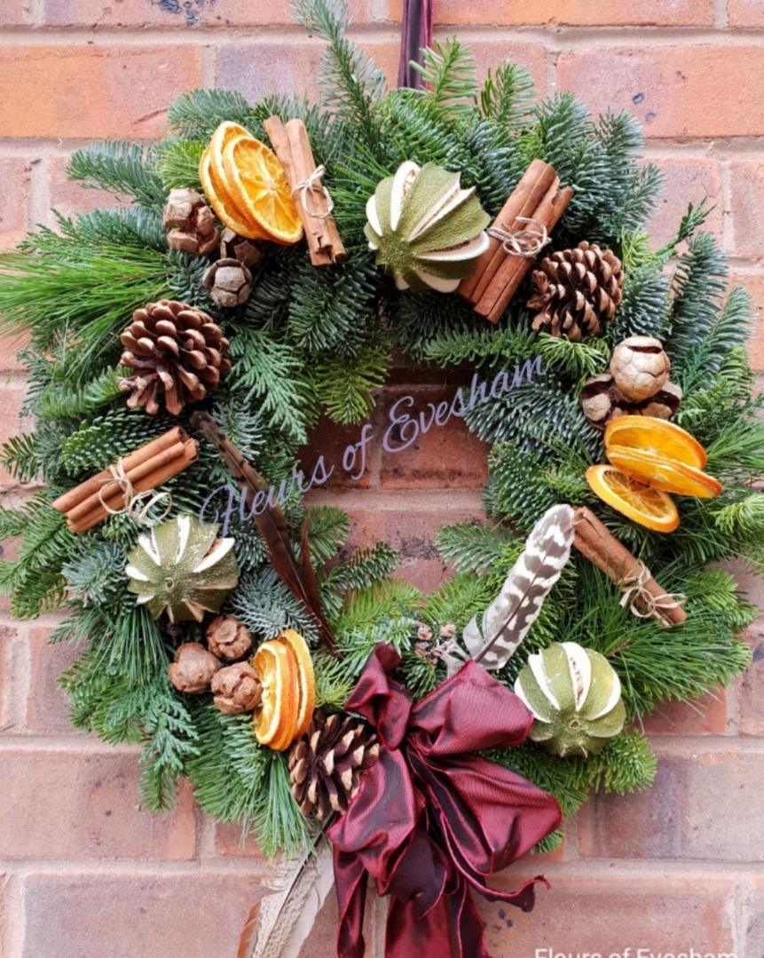 Christmas Wreath Workshop Sunday 1st December 11.00am   1.00pm   Norton Grange