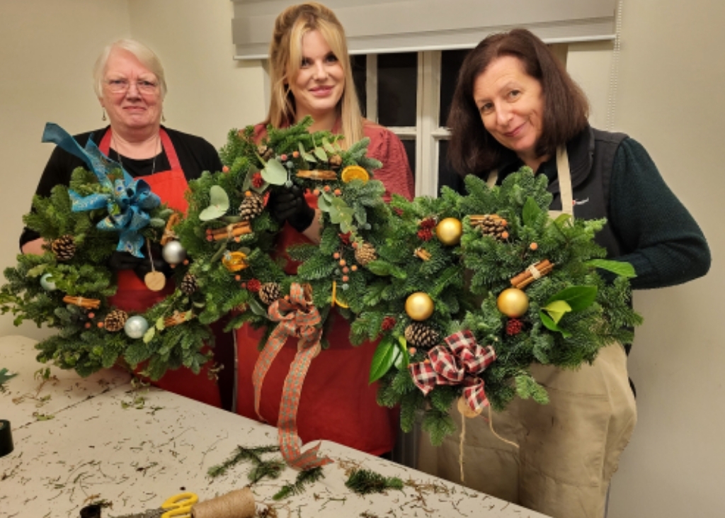 Christmas Wreath Workshop Tuesday 26th November   Norton Grange