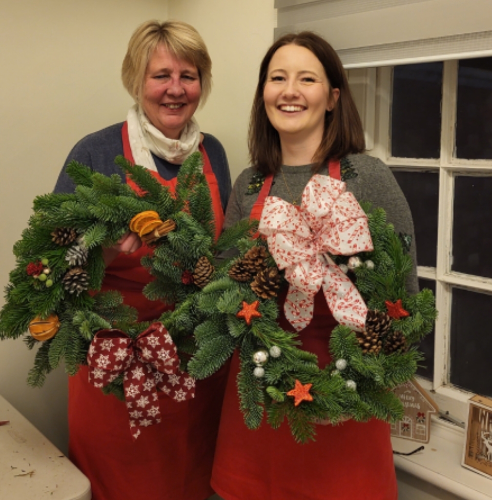 Christmas Wreath Workshop Tuesday 26th November   Norton Grange