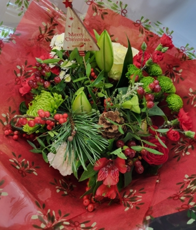 Festive Mixed Hand Tied