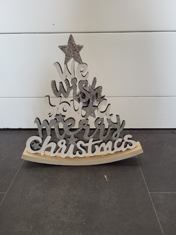 Christmas Wooden Rocking Tree